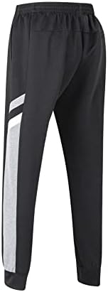 PRTCYPNT Мъжки Спортни Панталони за Джогинг, Активни Спортни Спортни Панталони с Джобове с цип и Завязками За Практикуване на Джогинг в Салона