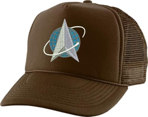 ALLNTRENDS Регулируема Шапка на шофьор на камион Космически Сили на САЩ, на Бродирани Окото бейзболна шапка За Възрастни, Графични Шапки Армията на САЩ