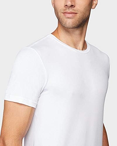 Мъжки t-shirt 32 DEGREES 4 В опаковка Cool Crewneck | Без миризма| Бързосъхнеща | Еластичната в 4 страни