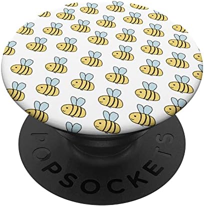 PerfectPop Bumble Bee Doodle PopSockets С възможност за смяна на PopGrip