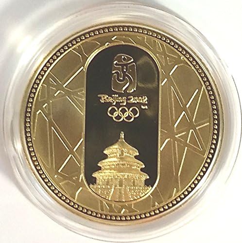 Добре дошли в Пекин Незабравим Медальон Олимпийски монети 2008 г.