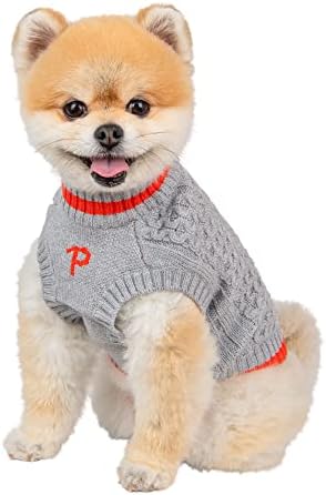 Вязаный пуловер за кучета FANNAR - Бордо - L