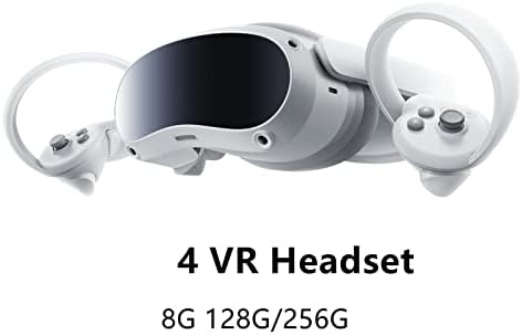 Версия на КН и глобална версия на VR-слушалка, съвместима с очила за виртуална реалност Pico4 Всичко в едно 4K + Дисплей за възпроизвеждане на VR-игри (Цвят: КН 256G Костюм 5)