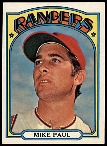 1972 Topps 577 Майк Пол Тексас Рейнджърс (Бейзболна картичка), БИВШ Рейнджърс