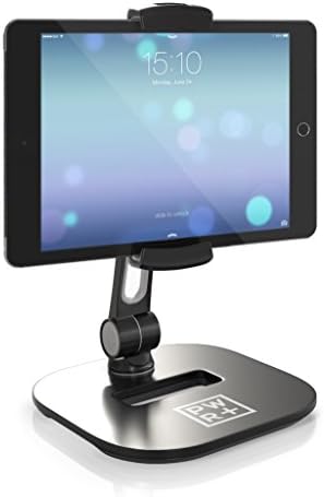 Регулируеми стойки и държачи за таблети: стойка за таблет и мобилен телефон със завъртане на 360 градуса за таблет с диагонал на екрана от 4 до 11 инча на iPad, Samsung Galaxy Perfe