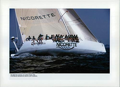 Винтажное снимка на кораба: Кораб: Nicorette