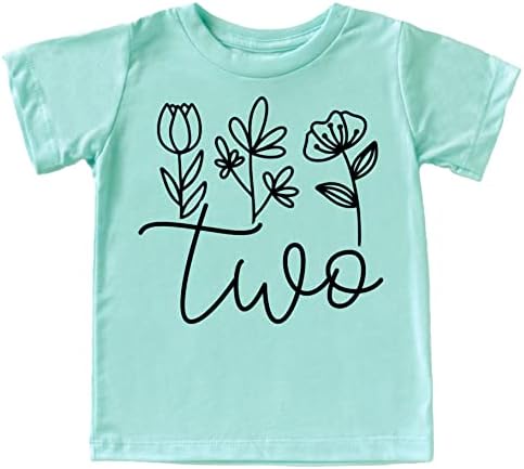 Риза с два цвята на 2-ри Рожден Ден на Малките Момичета, Облекло за Втория Рожден Ден