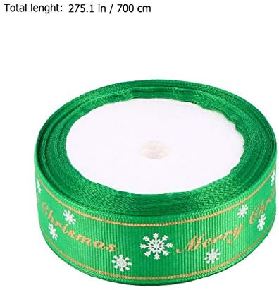 Подвесная лента за коледно VALICLUD, интересен подарък лента за ръчна работа (зелен)